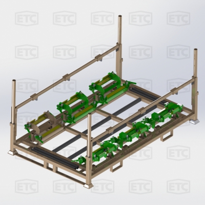 Sitz-Träger Metallverpackung