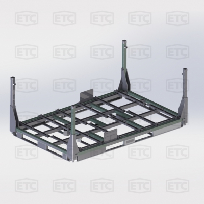 Motor-Lager Metallgerüst